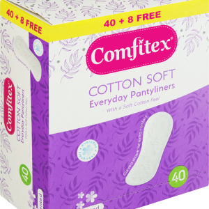 Comfitex Pantyliners 40+8 Free - Scented